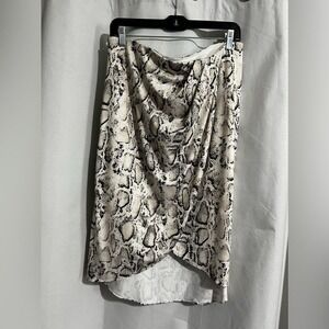 Joseph Ribkoff Beige-Black Skirt